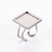 201 ajuste de anillo de almohadilla de acero inoxidable STAS-S080-041D-P