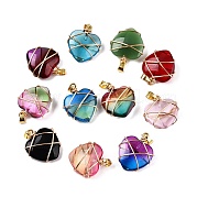 Подвески lampwork GLAA-T023-05M