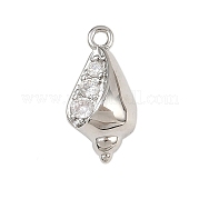 Латунные микро проложить кубического циркония подвески KK-I352-34P-02