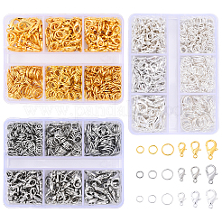Zink Legierung Karabinerverschlüsse Karabinerverschluss&nbsp;DIY-YW0016-11A