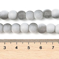 Dépoli craquements perles de verre brins&nbsp;GLAA-U001-6mm-M06