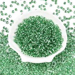 6/0 vernice da forno trasparente perline di vetro con frange&nbsp;X1-SEED-N006-06K