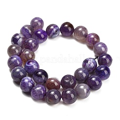 Chapelets de perles veines de dragon en agate naturelle&nbsp;GG-L001-L01-01A
