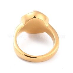 Anillo de dedo de molino de viento de esmalte para mujer&nbsp;RJEW-L103-03B-G