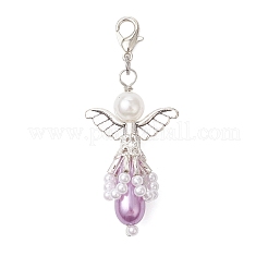 Décorations suspendues en plastique ABS imitation perle&nbsp;HJEW-JM03622