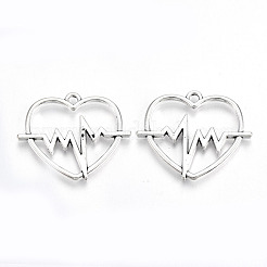 Pendentifs en alliage de style tibétain&nbsp;TIBE-S323-052AS-RS