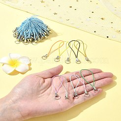 100 Stück Handyriemen aus Polyesterschnur&nbsp;MOBA-FS0001-02H