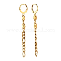 Orecchini pendenti con catena in acciaio inossidabile 304&nbsp;EJEW-JE04731