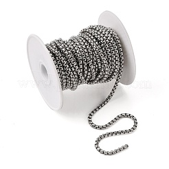Fabrication de bijoux pour hommes résistants au ternissement&nbsp;CHS-A003F-4.0mm