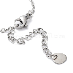 Bracelets à maillons en acier inoxydable 201 résistant au ternissement avec chaînes à maillons&nbsp;BJEW-P297-01P-C