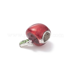 Legierung Rhinestone European Beads&nbsp;MPDL-Q213-01AS
