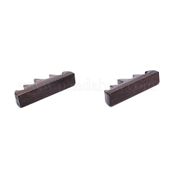 Chinesischer Kalligraphie-Pinselhalter aus schwarzem Catalpa-Holz&nbsp;LS-AJEW-WH0240-74