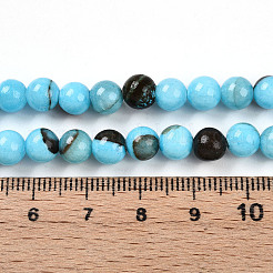 Chapelets de perles en jade persan naturel&nbsp;G-A255-A02-01H