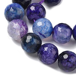 Chapelets de perles d'agate naturelle&nbsp;G-M437-C01-01U