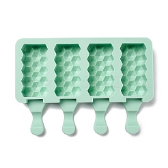 Rechteckige Eiscreme-Silikonformen in Lebensmittelqualität zum Selbermachen&nbsp;LS-DIY-D062-07A