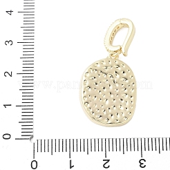 Pendentifs d'émail en laiton &nbsp;KK-F886-01G-04