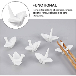 Resto de palillos de porcelana&nbsp;DJEW-WH0015-51