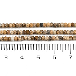 Natürliches Bild Jaspis Perlen Stränge&nbsp;G-P572-A01-01