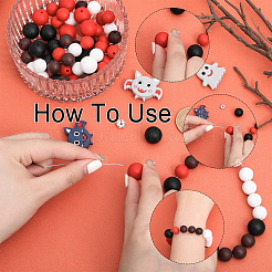 DIY Perlen Schmuckherstellungsset für Halloween&nbsp;DIY-CA0005-53