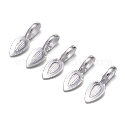 Lega di stile tibetano colla sulle barre pad piatti&nbsp;TIBEP-AB3348Y-S-NF