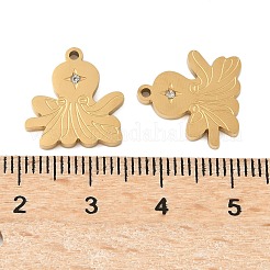 Acero inoxidable 304 con colgantes de rhinestone.&nbsp;STAS-Z139-01G