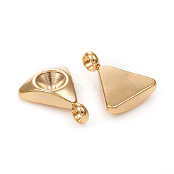Pendentif en acier inoxydable 201 sertissages de strass&nbsp;STAS-G224-29G