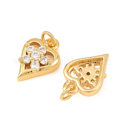 Colgante micropavé cubic zirconia de latón&nbsp;KK-F927-12B-G