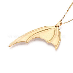 Collares colgantes de acero inoxidable 304&nbsp;NJEW-T018-17G