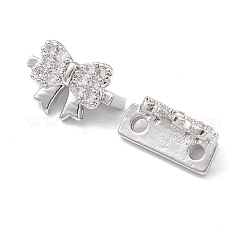 Schiebeanhänger aus Messing mit Pavé-Kubikzirkonia-Beschichtung&nbsp;KK-G464-05P