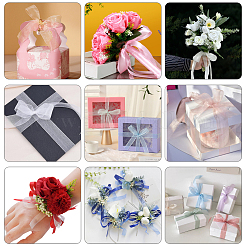 1 rotolo di nastro di organza trasparente&nbsp;SRIB-CY0001-22B-09