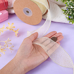 10 Yard glitzerndes Polyesterband&nbsp;OCOR-TAC0034-02A