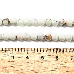 Natürliche zitronentürkis(jaspis)perlenstränge&nbsp;G-A262-A04-5mm