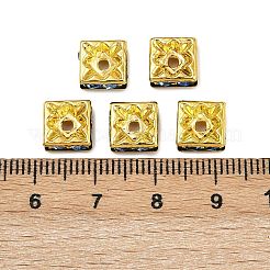 Perline distanziatori strass in ottone&nbsp;RSB074NF-14G