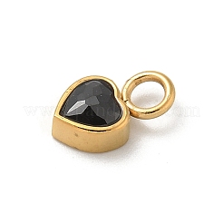 Ionenplattierung (IP) 304 Edelstahl mit Strass-Anhängern&nbsp;STAS-G351-14G-01