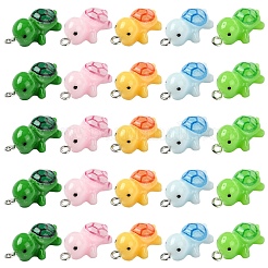 10pcs pendentifs en résine opaque&nbsp;RESI-YW0002-10A