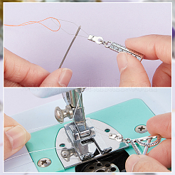 20 Stück 10 Stil 304 Edelstahl-Einfädler&nbsp;DIY-AB00051