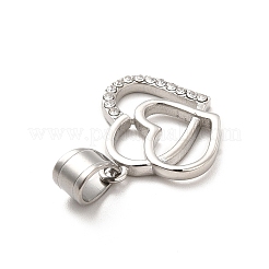 Ciondoli in acciaio inox 304&nbsp;STAS-K243-25P