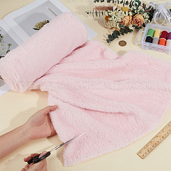 1 pièce de tissu peluche en polyester&nbsp;AJEW-BC0009-58B
