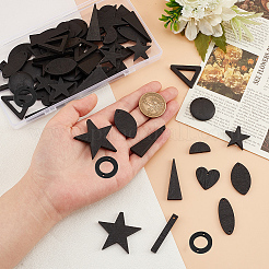 Kit de recherche de fabrication de bijoux de bricolage&nbsp;WOOD-PH0002-46