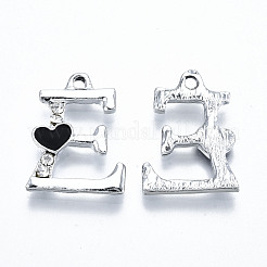 Colgantes de esmalte de aleación chapados en uv&nbsp;X-PALLOY-S181-002-RS