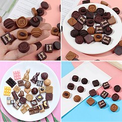 60 Stück 15 Arten Harz Cabochons&nbsp;RESI-SC0006-27