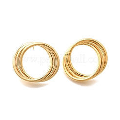 201 Ohrstecker aus Edelstahl&nbsp;LS-EJEW-Q026-01G