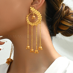 Bohemian Blatt Quaste Ohrringe für Braut Hochzeit Party Dekoration Geschenk&nbsp;XQ7461