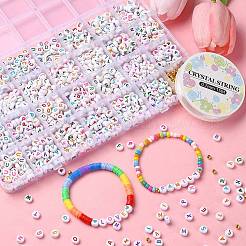 DIY-Set zur Herstellung von Buchstaben und Herzen aus Acryl und Kunststoff&nbsp;DIY-YW0008-41