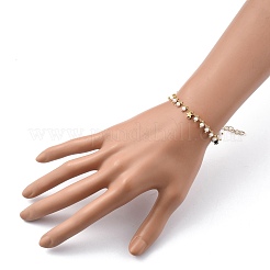 Bracciali in ottone in rilievo&nbsp;BJEW-JB05433