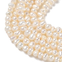 Brins de perles de culture d'eau douce naturelles&nbsp;PA-CBAC463-31