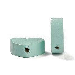 Sprühlackierte natürliche Ahornholzperlen&nbsp;WOOD-M007-11