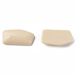 Cabochons opaques en acrylique&nbsp;MACR-S373-136-A15