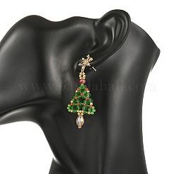 Pendientes colgantes de cristal&nbsp;EJEW-MZ00803