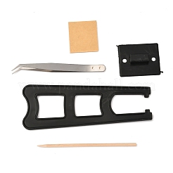 Ensembles d'art de peinture de pulpe de modèle de poisson de bricolage&nbsp;DIY-G033-01A
